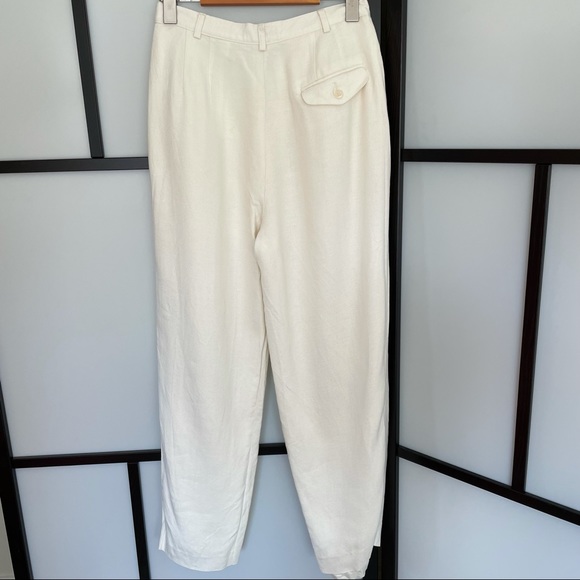 Liz Claiborne white trousers (petite collection) - Picture 7 of 8